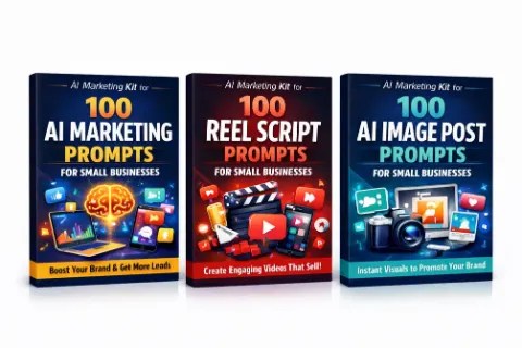 The AI Marketing Toolkit for Small Businesses cover