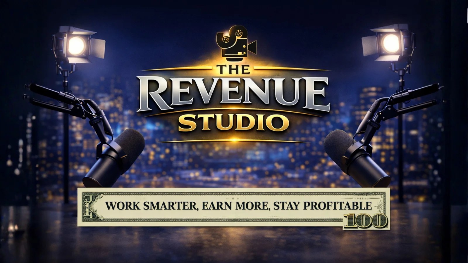 The Revenue Studio podcast — Work Smarter, Earn More, Stay Profitable